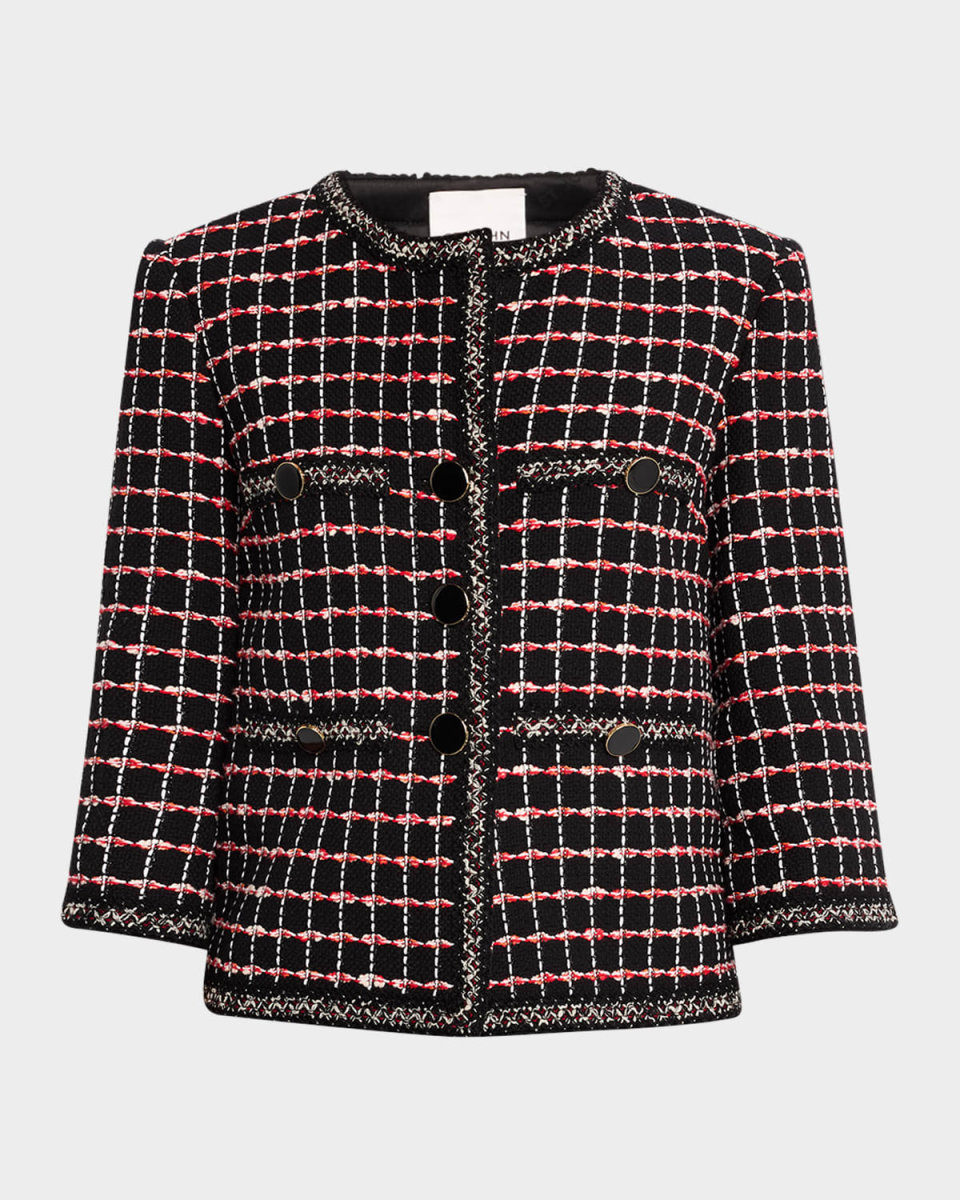 Window Pane Tweed Jacket